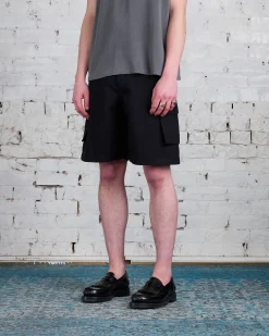Sale Our Legacy Mount Cargo Short Black Canvas