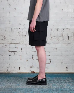 Sale Our Legacy Mount Cargo Short Black Canvas
