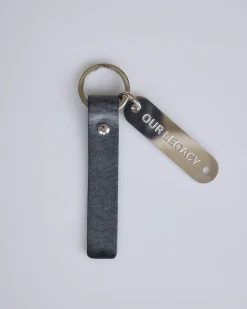 Hot Our Legacy Ring Keyring Grey Leather