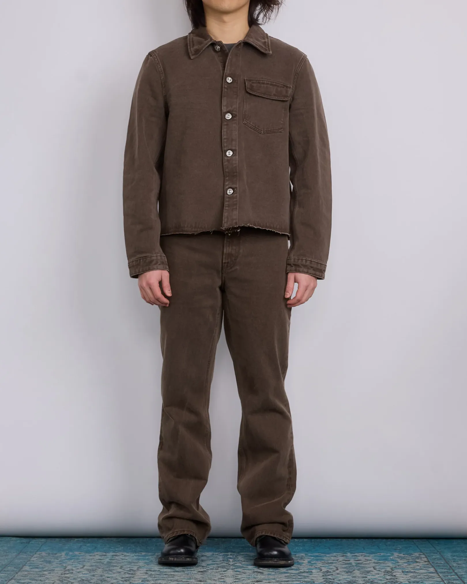 Hot Our Legacy 70s Cut Jean Choco Overdye