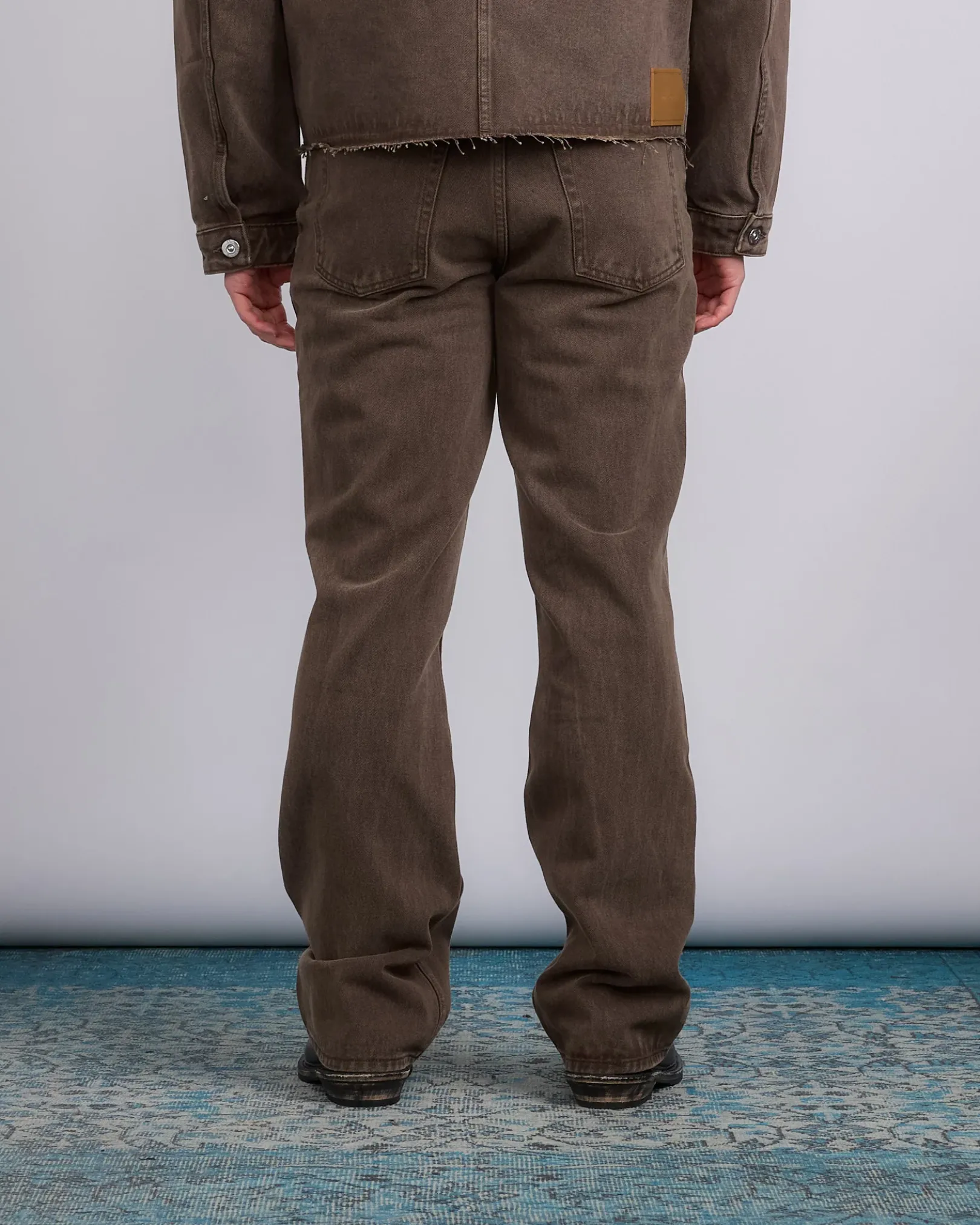 Hot Our Legacy 70s Cut Jean Choco Overdye