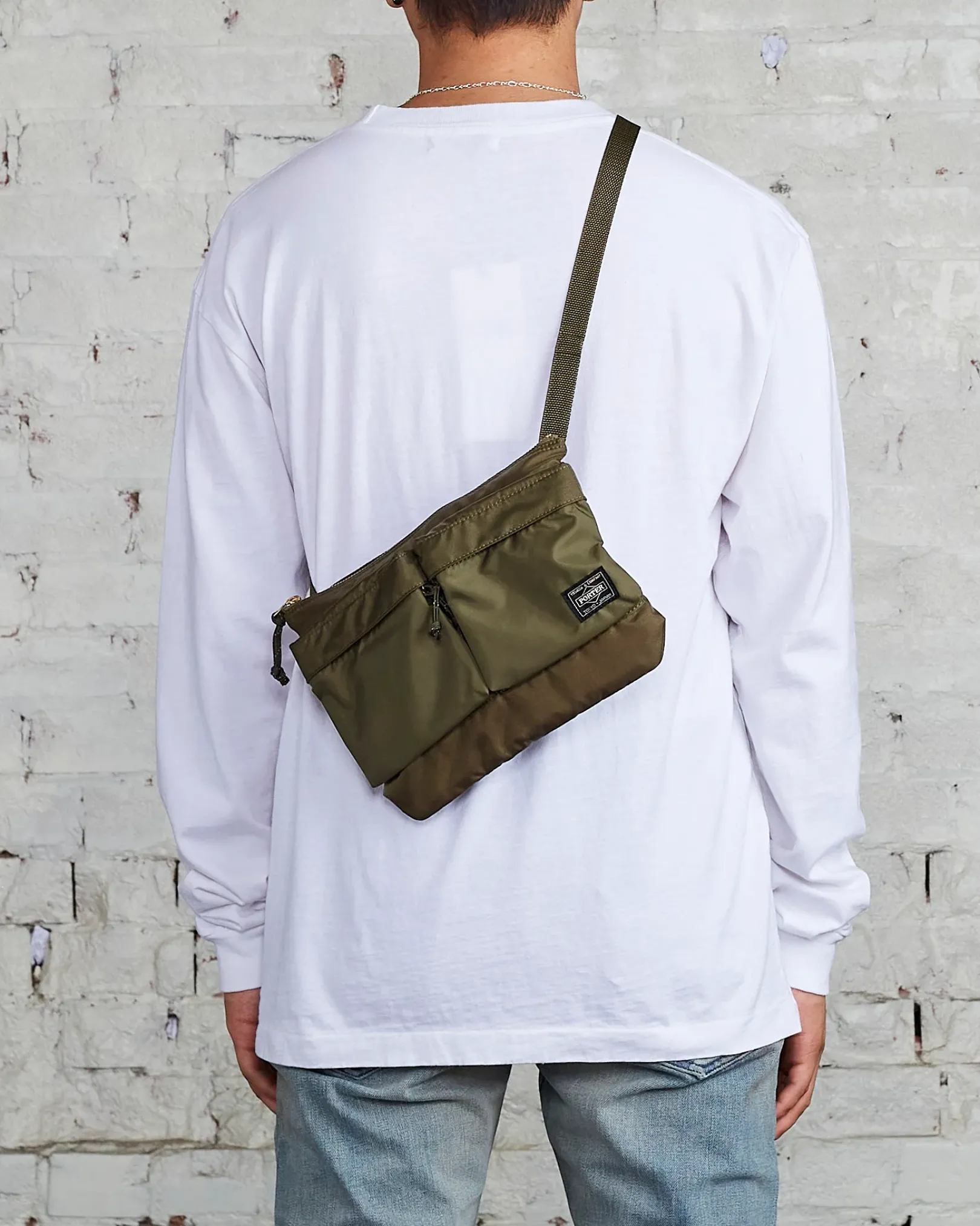 Discount Porter-Yoshida u0026 Co. Porter Force Shoulder Bag Olive Drab