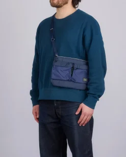 Hot Porter-Yoshida u0026 Co. Porter Force Shoulder Bag Navy