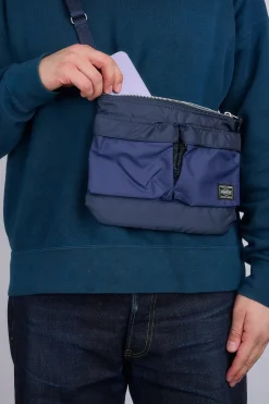 Hot Porter-Yoshida u0026 Co. Porter Force Shoulder Bag Navy