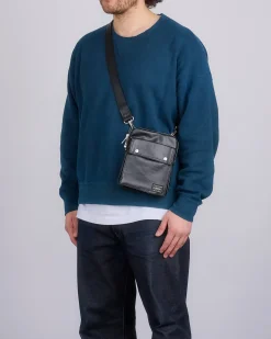 New Porter-Yoshida u0026 Co. Porter Freestyle Vertical Shoulder Bag Black