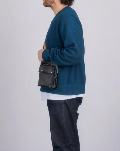 New Porter-Yoshida u0026 Co. Porter Freestyle Vertical Shoulder Bag Black