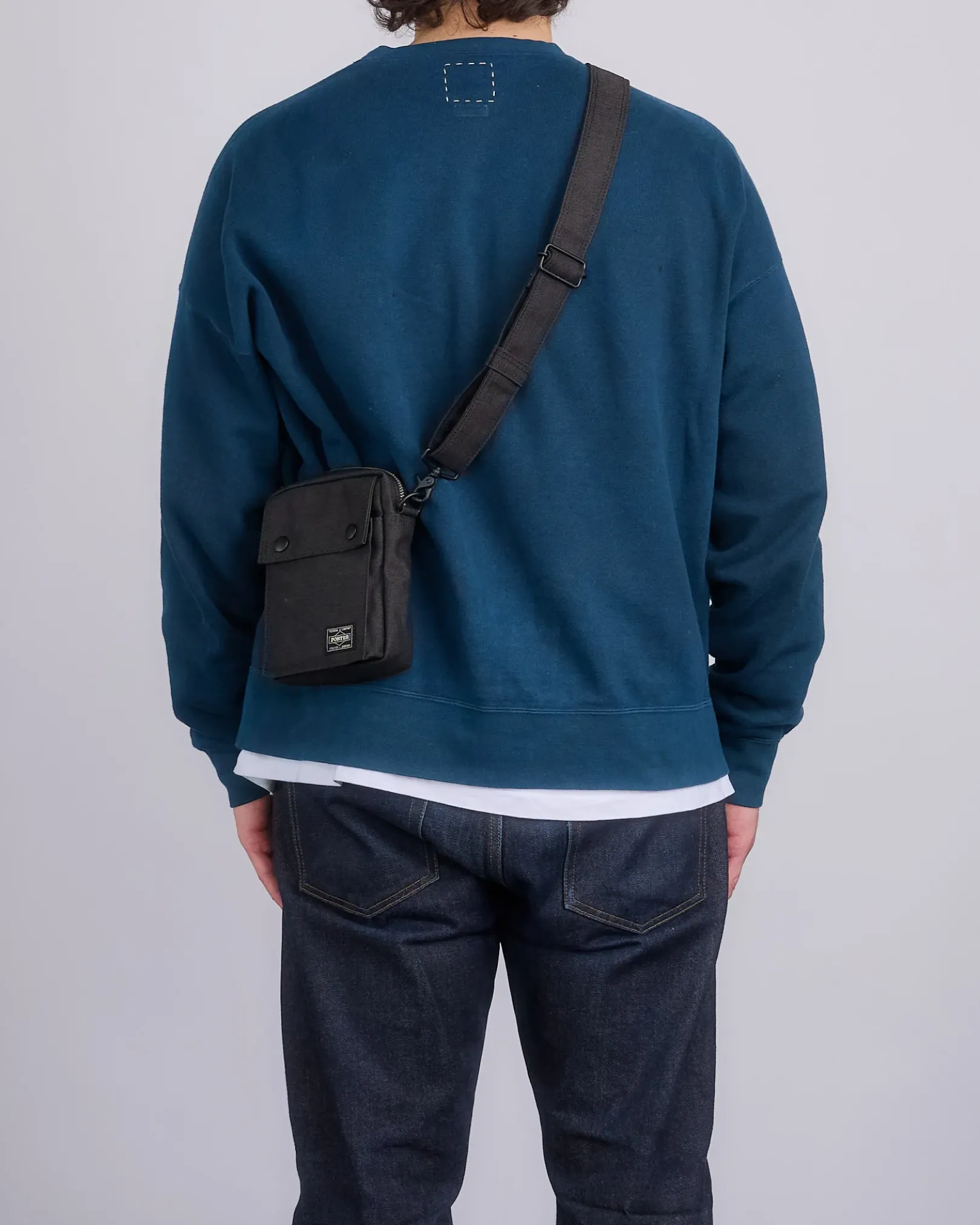 Online Porter-Yoshida u0026 Co. Porter Smoky Vertical Should Bag Black