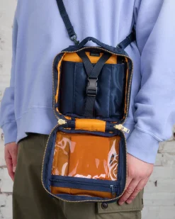 Best Porter-Yoshida u0026 Co. Porter Tanker Square Shoulder Bag Iron Blue