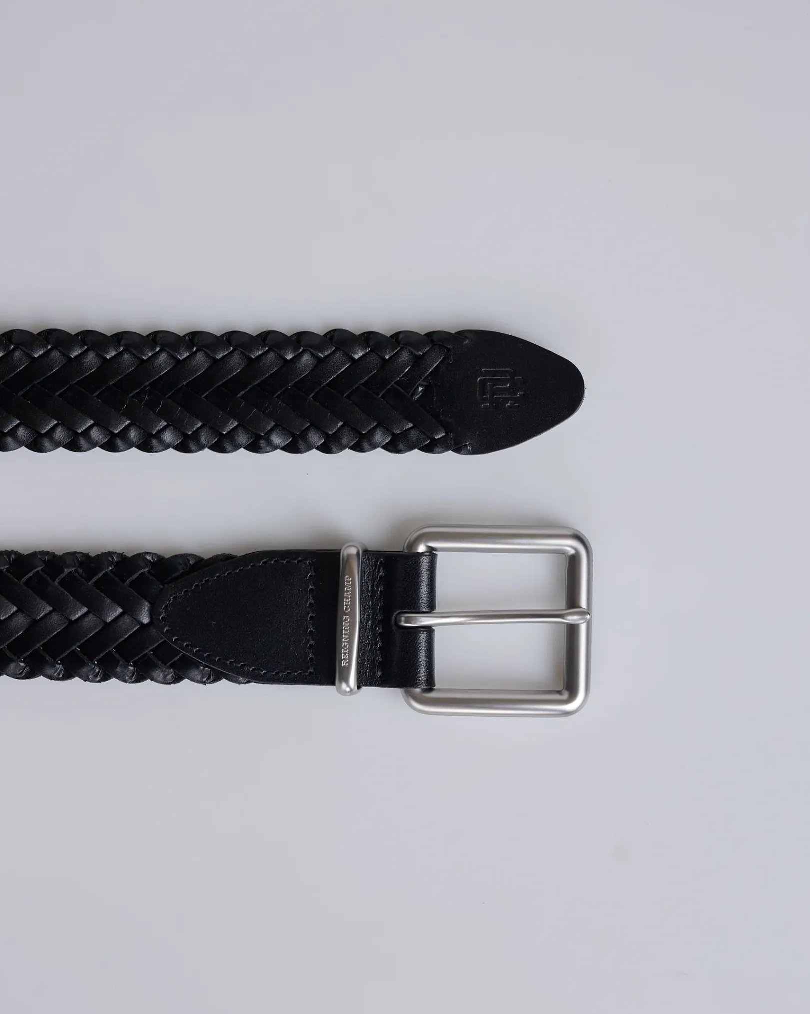 Hot Reigning Champ Braided Leather Black Black