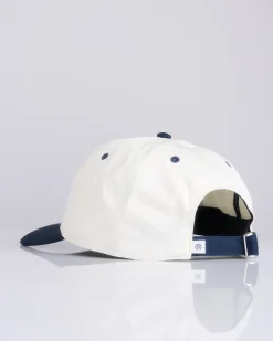 Online Reigning Champ Chino Twill Colourblock Cap Navy-Cream