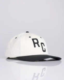 Hot Reigning Champ Chino Twill Colourblock Cap Black Ivory
