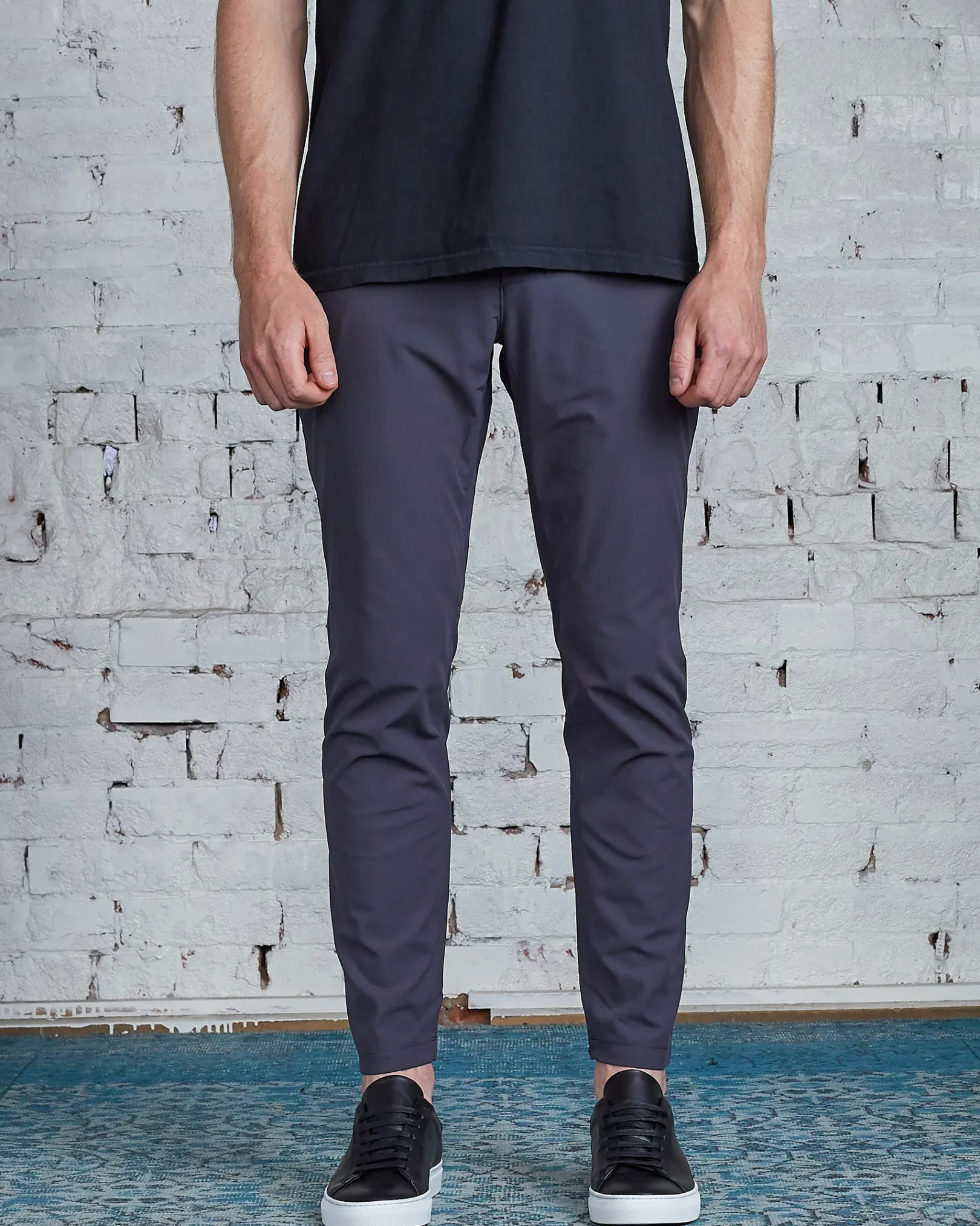 New Reigning Champ Coach's Pant Mens Charcoal Primeflex