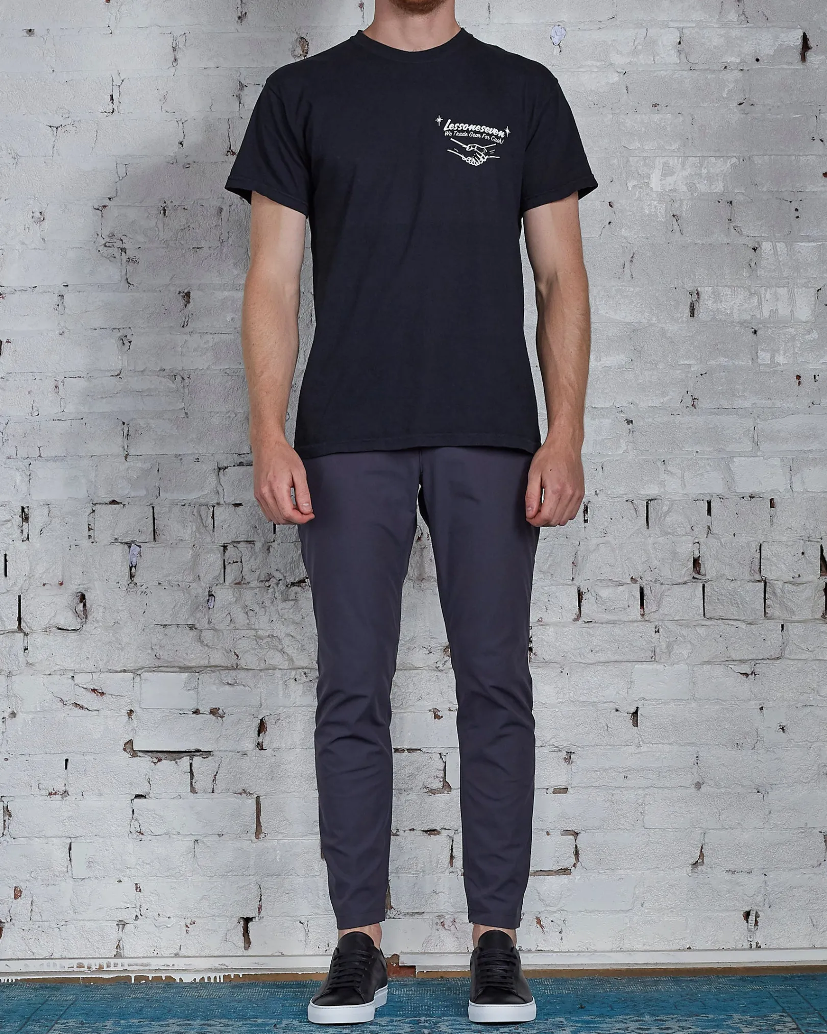 New Reigning Champ Coach's Pant Mens Charcoal Primeflex