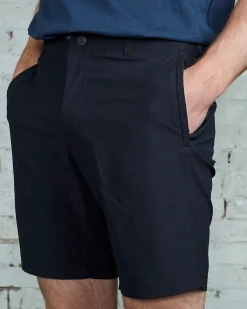 Outlet Reigning Champ Coach's Short Mens Black Primeflex