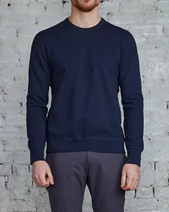 Hot Reigning Champ Core Crewneck Navy