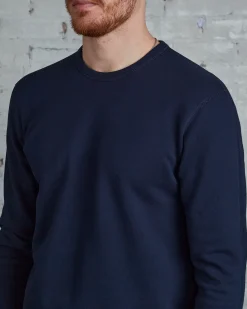 Hot Reigning Champ Core Crewneck Navy