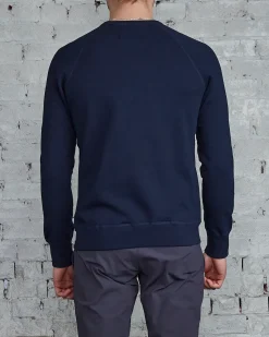Hot Reigning Champ Core Crewneck Navy