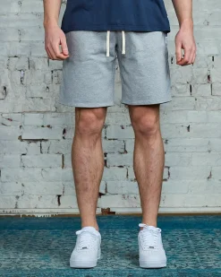 Sale Reigning Champ Core Lightweight Sweatshort Heather Grey