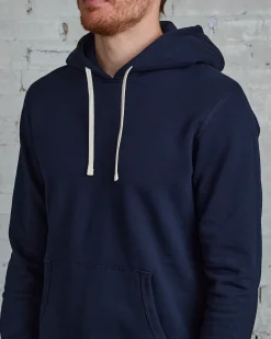 Online Reigning Champ Core Pullover Hood Navy
