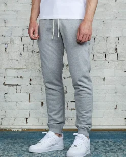 New Reigning Champ Core Sweatpant Heather Grey