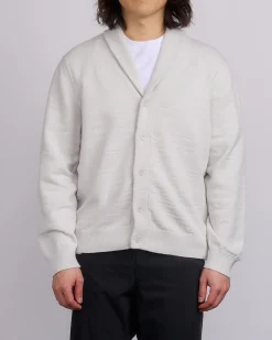 Outlet Reigning Champ Cotton Slub Laurel Cardigan Oyster