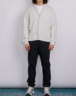 Outlet Reigning Champ Cotton Slub Laurel Cardigan Oyster