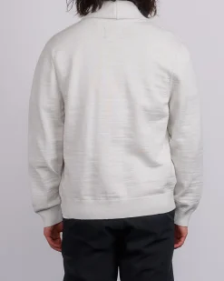 Outlet Reigning Champ Cotton Slub Laurel Cardigan Oyster