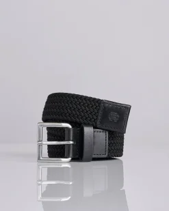 Clearance Reigning Champ Fairway Woven Belt Black