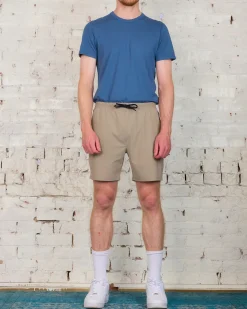 Discount Reigning Champ High Gauge Knit Swim Short Sandalo