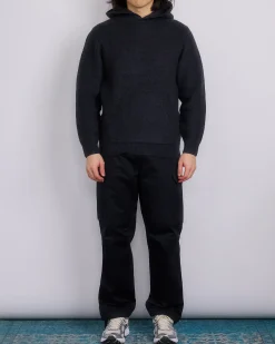 Online Reigning Champ Knit Boucle Hoodie Heather Black