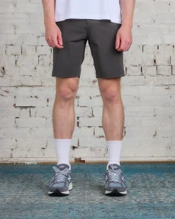 Hot Reigning Champ Knit Coach's Short Carbon