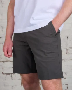 Hot Reigning Champ Knit Coach's Short Carbon