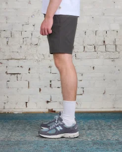 Hot Reigning Champ Knit Coach's Short Carbon