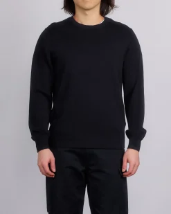 Best Reigning Champ Knit Cotton Cashmere Riviera Crewneck Black