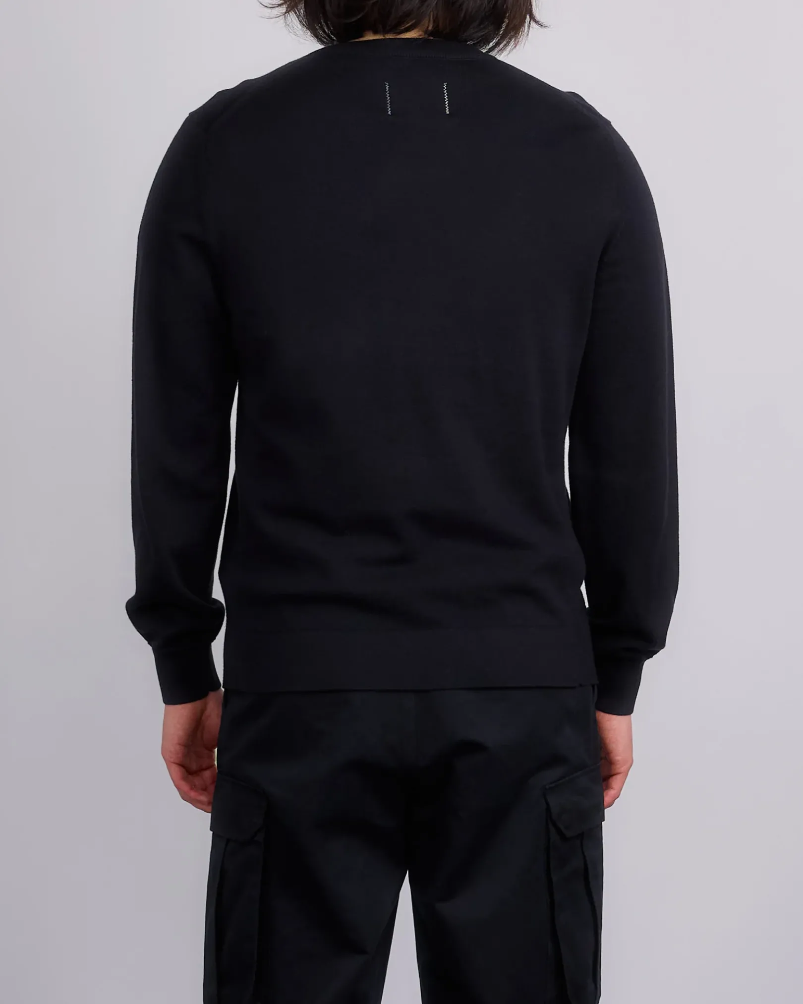 Best Reigning Champ Knit Cotton Cashmere Riviera Crewneck Black