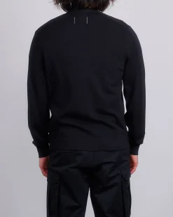 Clearance Reigning Champ Knit Cotton Cashmere Riviera Cardigan Black