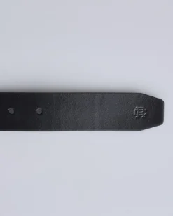 Hot Reigning Champ Leather Belt Black