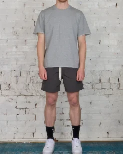 Hot Reigning Champ Lightweight Terry Cut Off Crewneck Heather Grey