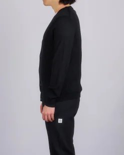 Sale Reigning Champ Lightweight Merino Harry Cardigan Black