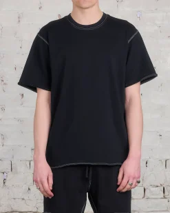Sale Reigning Champ Lightweight Terry Cut-Off T-Shirt Black