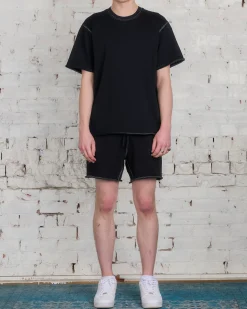 Sale Reigning Champ Lightweight Terry Cut-Off T-Shirt Black