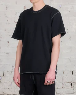 Sale Reigning Champ Lightweight Terry Cut-Off T-Shirt Black