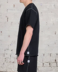 Sale Reigning Champ Lightweight Terry Cut-Off T-Shirt Black