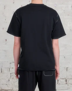 Sale Reigning Champ Lightweight Terry Cut-Off T-Shirt Black