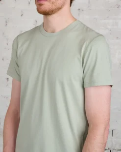 Outlet Reigning Champ Lightweight Jersey T-Shirt Mineral Green