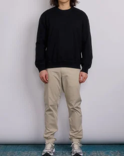 Clearance Reigning Champ Midweight Terry Lock-Up Crewneck Black