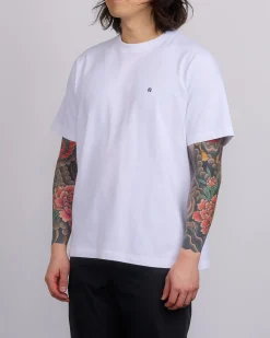 Sale Reigning Champ Midweight Lock-Up T-Shirt White