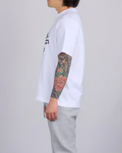 Discount Reigning Champ Midweight Arch Logo T-Shirt White