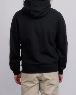 Clearance Reigning Champ Midweight Terry Arch Hoodie Black White