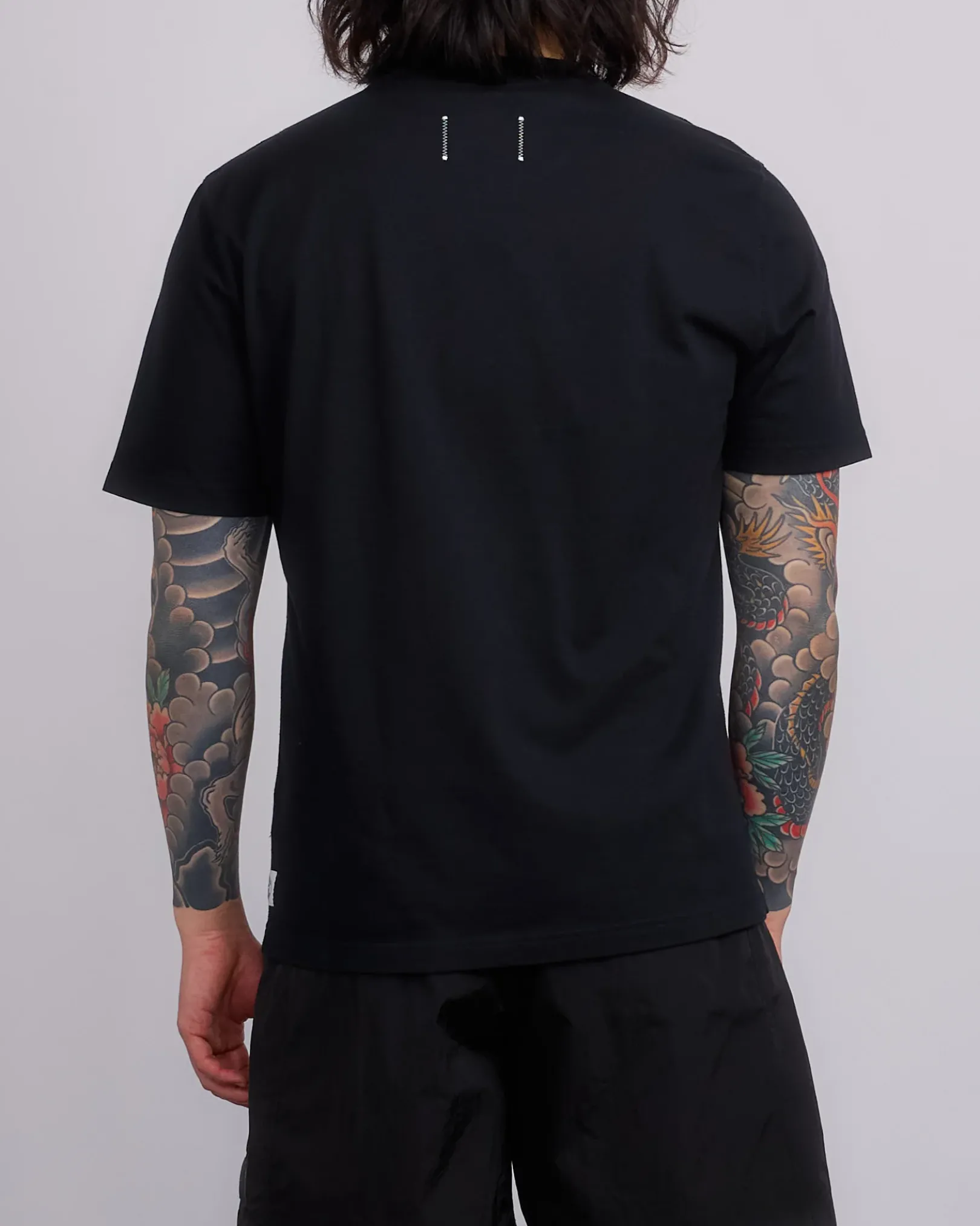 Hot Reigning Champ Midweight Jersey Race T-Shirt Black-Red